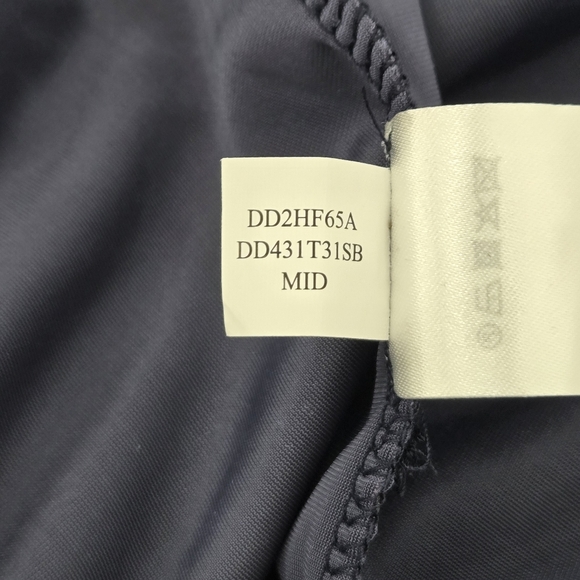 Elegant Navy Velvet DKNY Dress Size:14 NWT - Picture 8 of 9